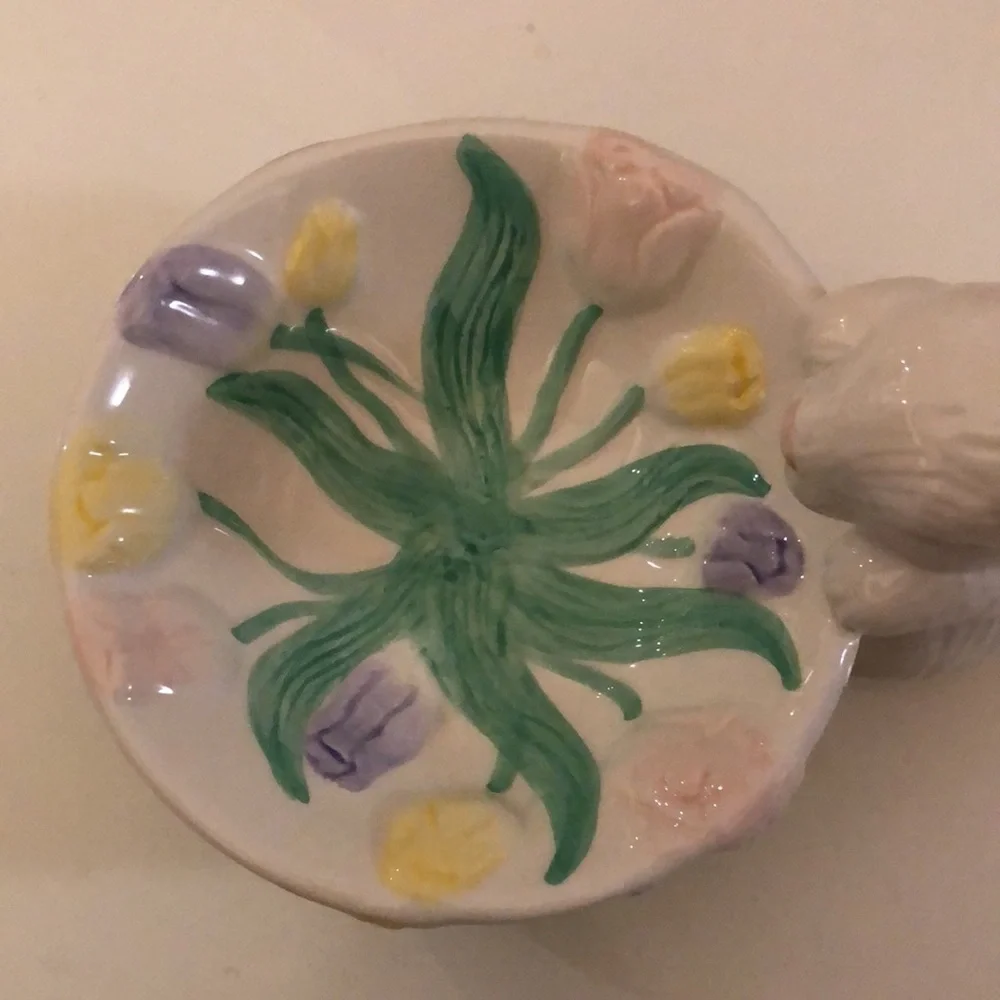 ⭐️Host Pick⭐️- Ceramic bowl with bunny - Picture 3 of 16